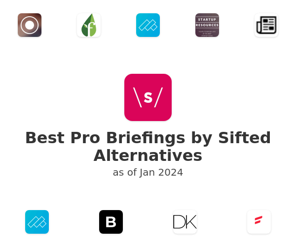 Best Pro Briefings by Sifted Alternatives