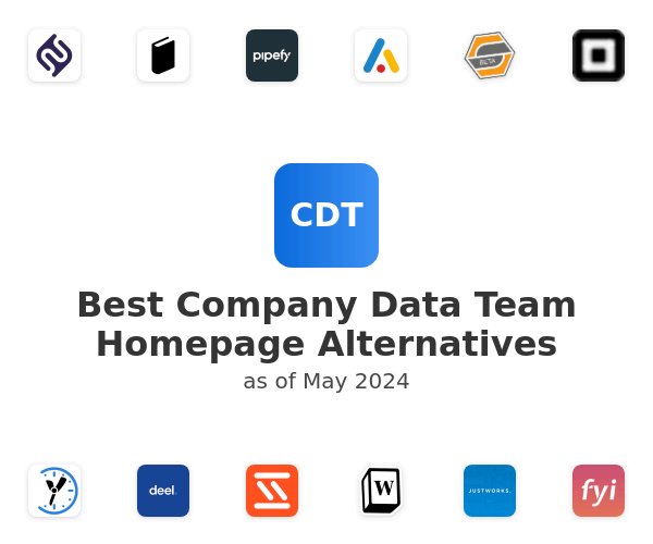 Best Company Data Team Homepage Alternatives
