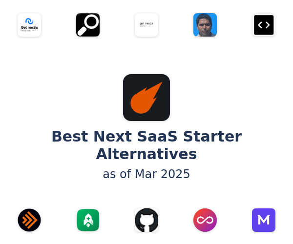 Best Next SaaS Starter Alternatives