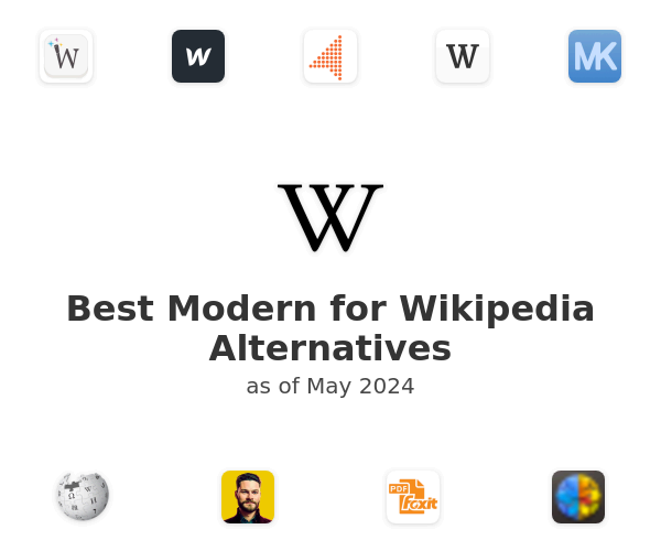 Best Modern for Wikipedia Alternatives