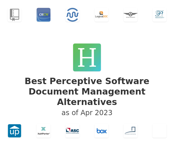 Best Perceptive Software Document Management Alternatives