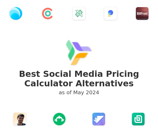 Best Social Media Pricing Calculator Alternatives