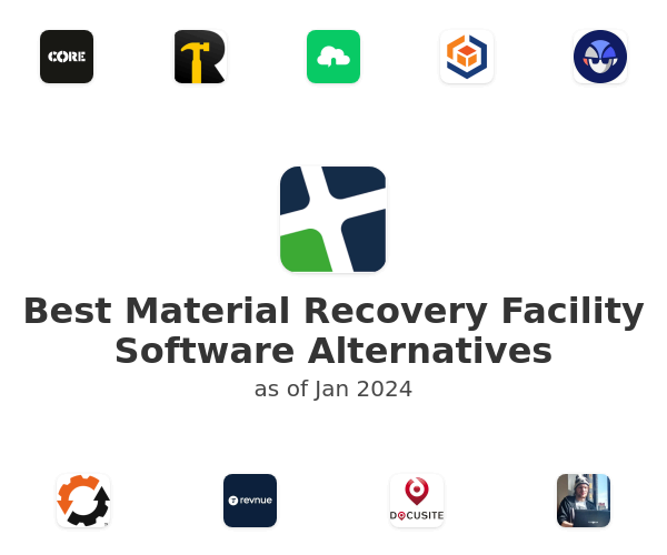 Best Material Recovery Facility Software Alternatives