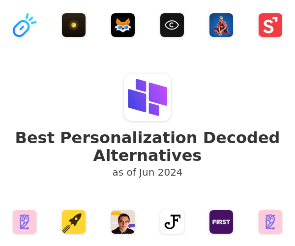Best Personalization Decoded Alternatives