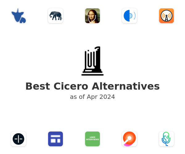 Best Cicero Alternatives