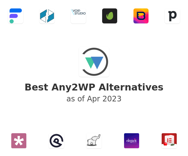 Best Any2WP Alternatives