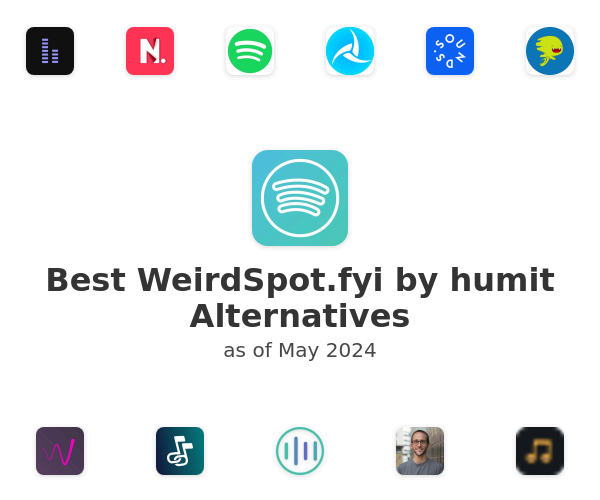 Best WeirdSpot.fyi by humit Alternatives