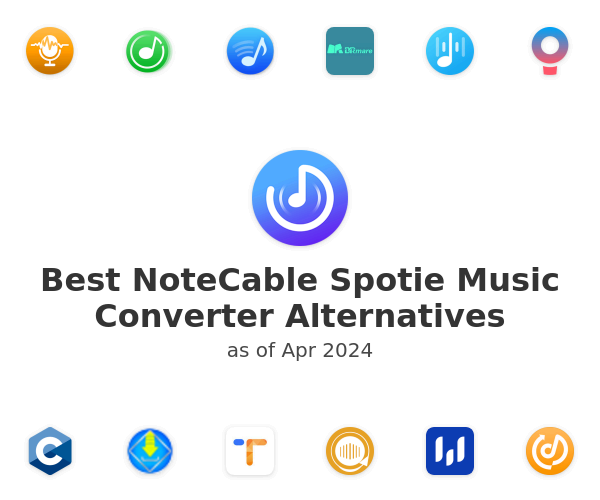 Best NoteCable Spotie Music Converter Alternatives