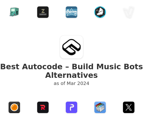 Best Autocode – Build Music Bots Alternatives