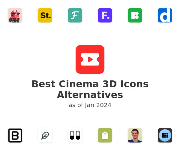 Best Cinema 3D Icons Alternatives