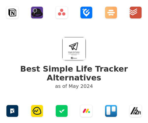 Best Simple Life Tracker Alternatives