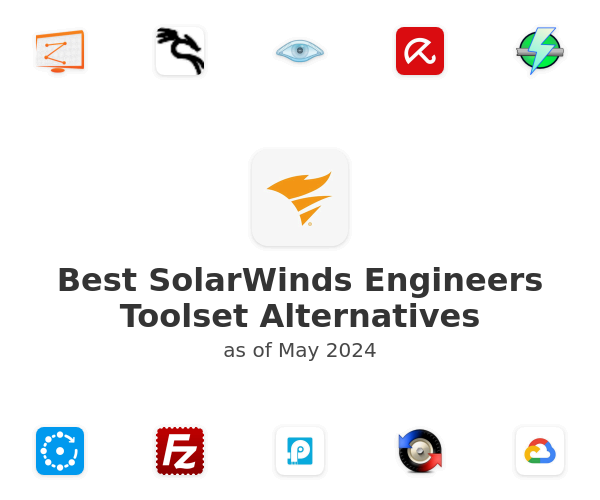 Best SolarWinds Engineers Toolset Alternatives