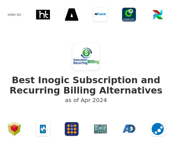 Best Inogic Subscription and Recurring Billing Alternatives