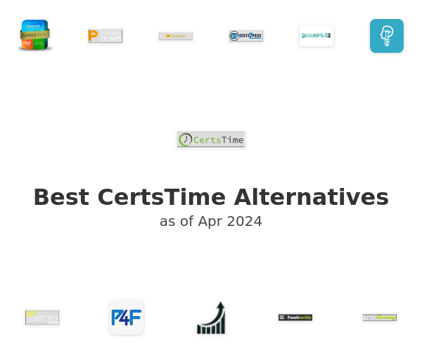 Best CertsTime Alternatives