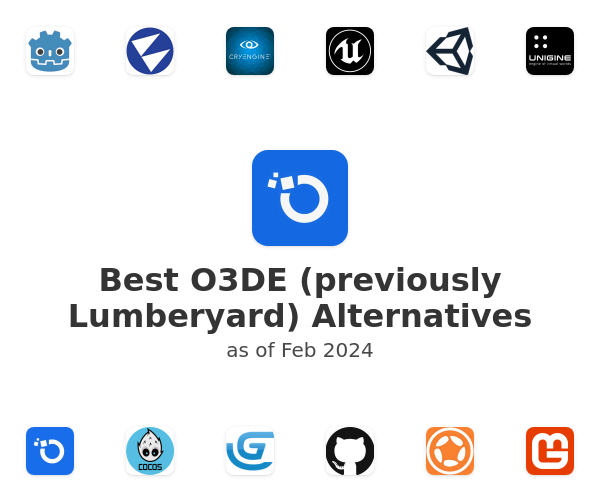 Best O3DE (previously Lumberyard) Alternatives