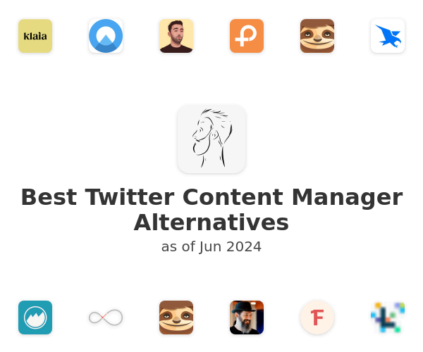 Best Twitter Content Manager Alternatives