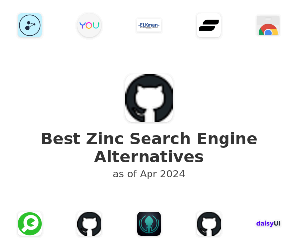 Best Zinc Search Engine Alternatives
