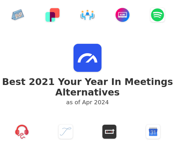 Best 2021 Your Year In Meetings Alternatives