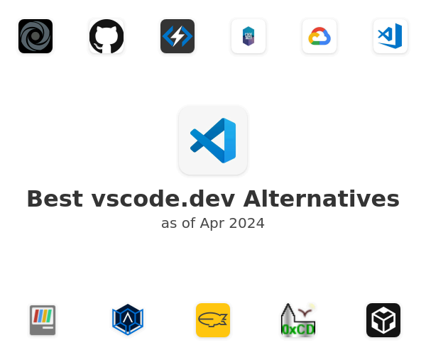Best vscode.dev Alternatives