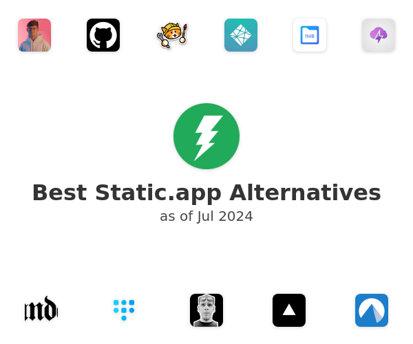 Best Static.app Alternatives