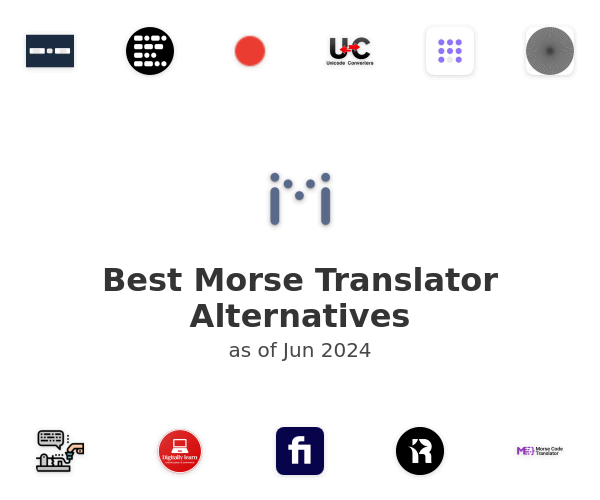 Best Morse Translator Alternatives