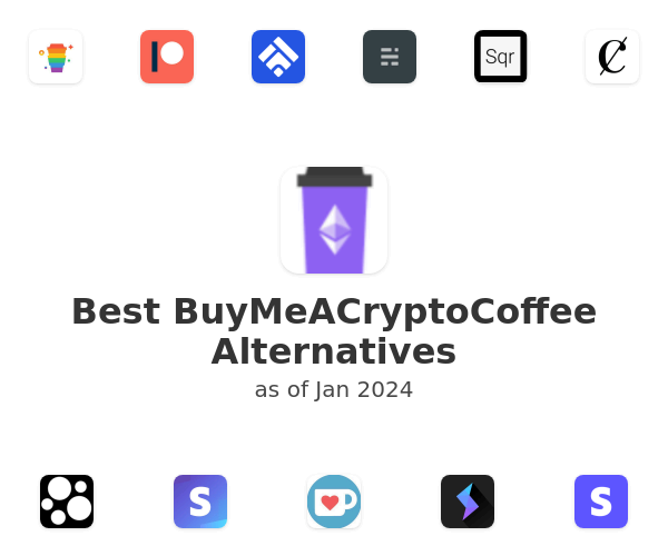 Best BuyMeACryptoCoffee Alternatives
