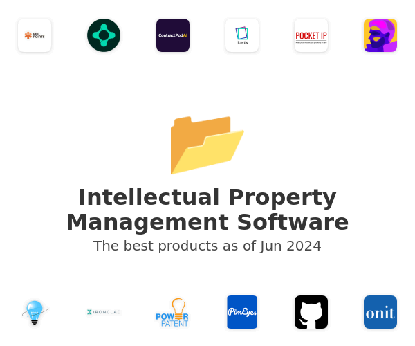 The best Intellectual Property Management products