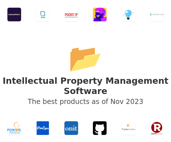 The best Intellectual Property Management products