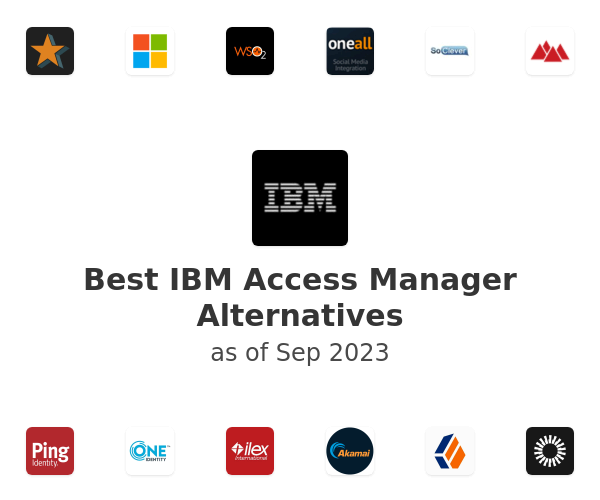 Best IBM Access Manager Alternatives