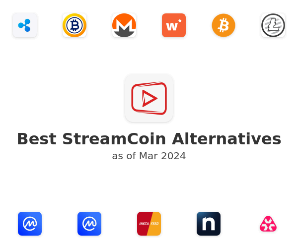 Best StreamCoin Alternatives