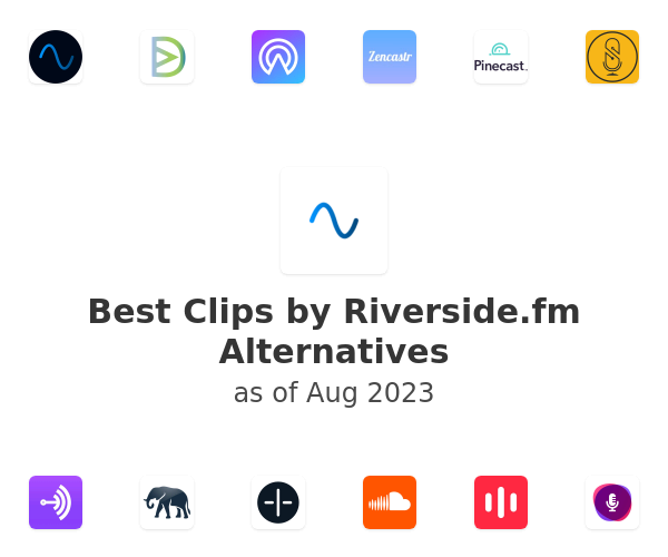 Best Clips by Riverside.fm Alternatives