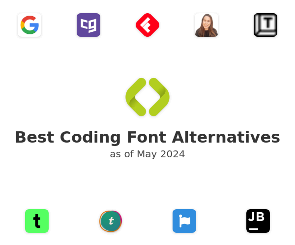Best Coding Font Alternatives