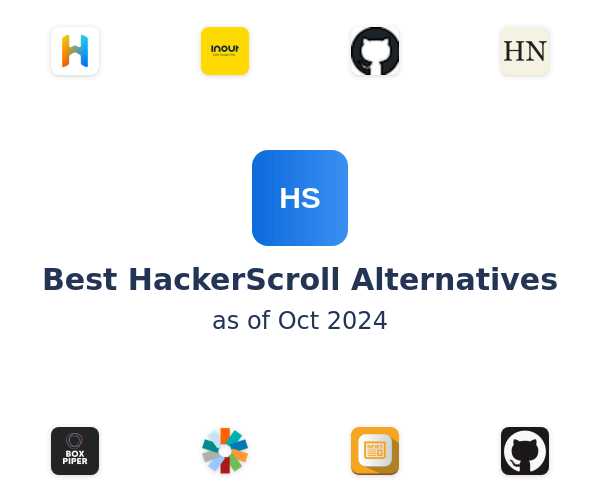 Best HackerScroll Alternatives