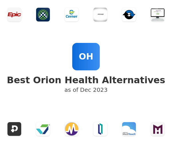 Best Orion Health Alternatives