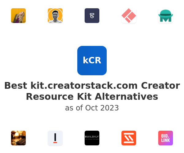 Best kit.creatorstack.com Creator Resource Kit Alternatives