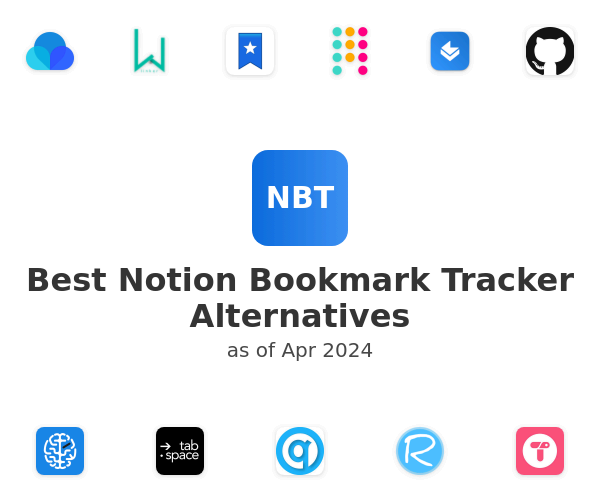 Best Notion Bookmark Tracker Alternatives
