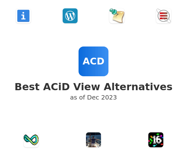 Best ACiD View Alternatives