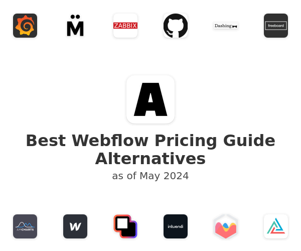 Best Webflow Pricing Guide Alternatives