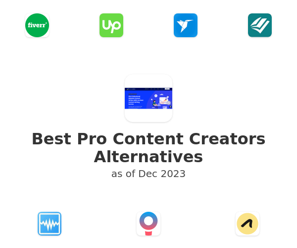 Best Pro Content Creators Alternatives