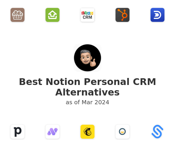 Best Notion Personal CRM Alternatives