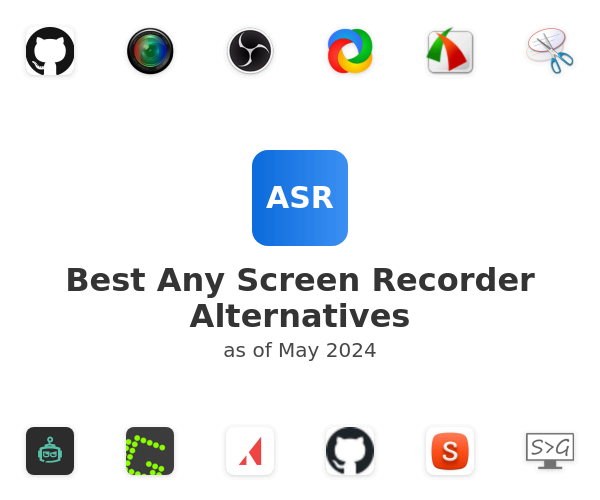Best Any Screen Recorder Alternatives