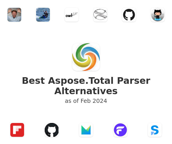Best Aspose.Total Parser Alternatives