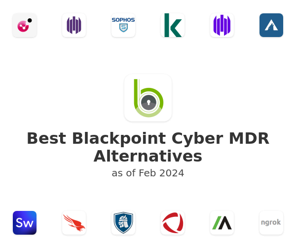 Best Blackpoint Cyber MDR Alternatives