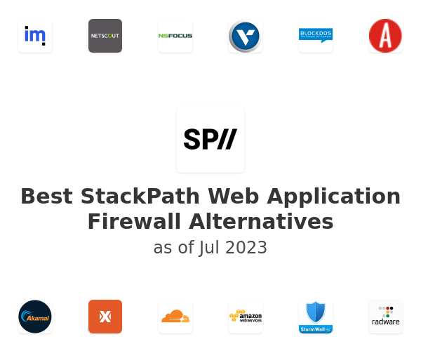 Best StackPath Web Application Firewall Alternatives