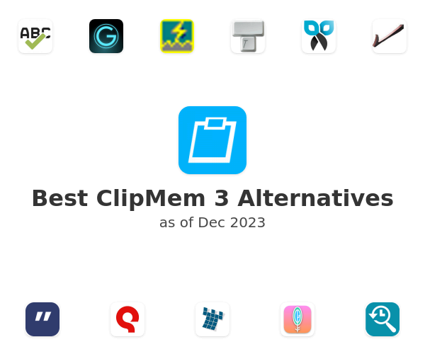 Best ClipMem 3 Alternatives