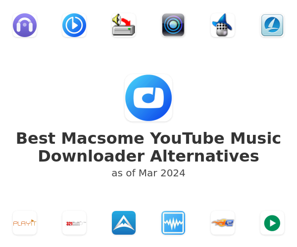Best Macsome YouTube Music Downloader Alternatives