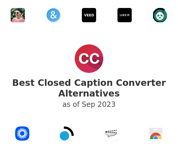 Best Closed Caption Converter Alternatives