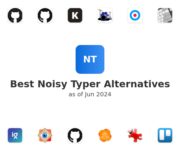 Best Noisy Typer Alternatives
