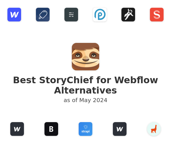 Best StoryChief for Webflow Alternatives