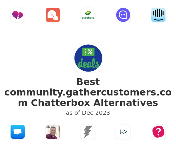 Best community.gathercustomers.com Chatterbox Alternatives